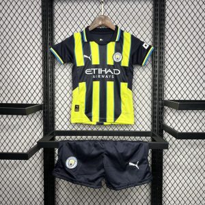 Manchester City 2024/25 Away Kids Kit