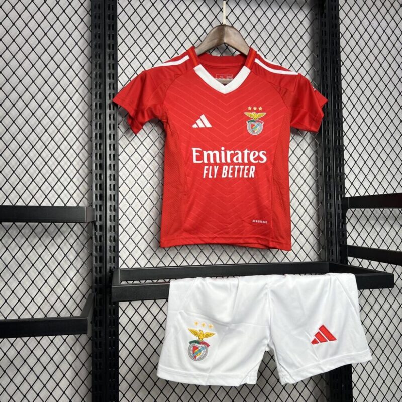 Benfica 2024/25 Home Kids Kit - Image 4