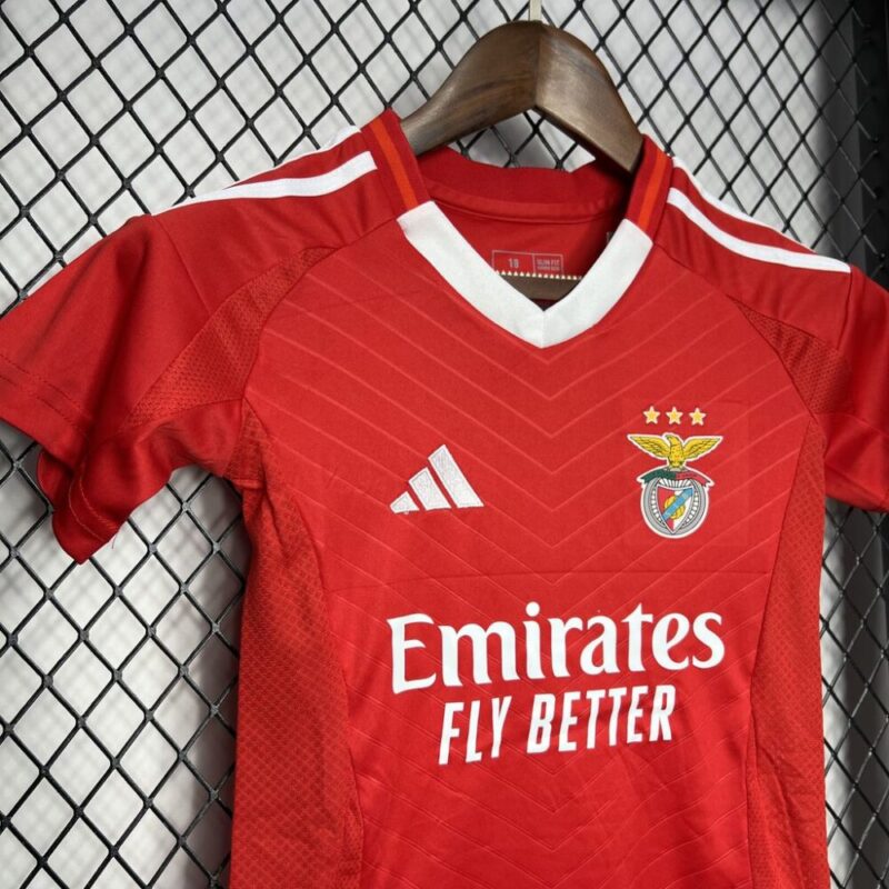Benfica 2024/25 Home Kids Kit - Image 3