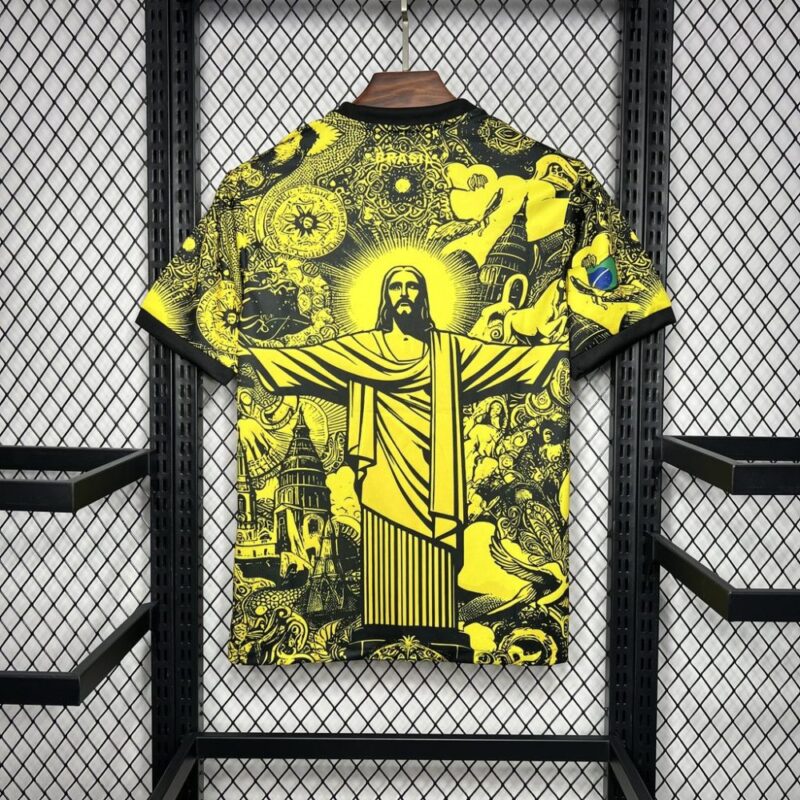 Brazil 2024/25 Special Edition Yellow Jersey - Image 2