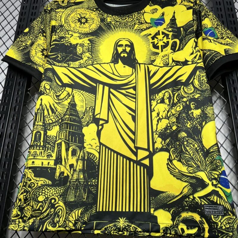 Brazil 2024/25 Special Edition Yellow Jersey - Image 4