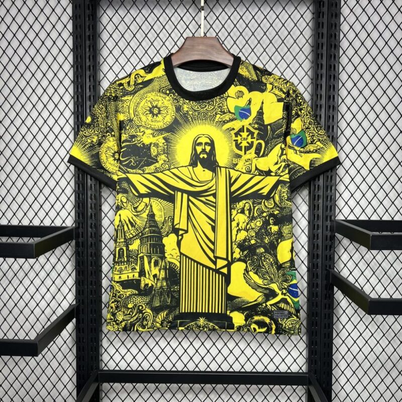 Brazil 2024/25 Special Edition Yellow Jersey - Image 7