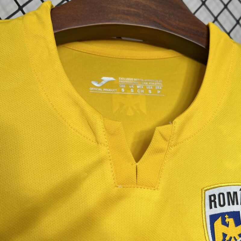 Romania 2024/25 Euro Home Jersey - Image 5