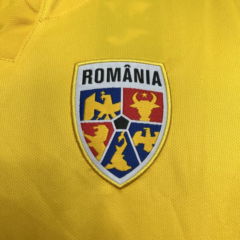 Romania 2024/25 Euro Home Jersey - Image 7