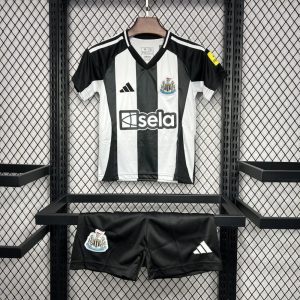 Newcastle United 2024/25 Home Kids Kit