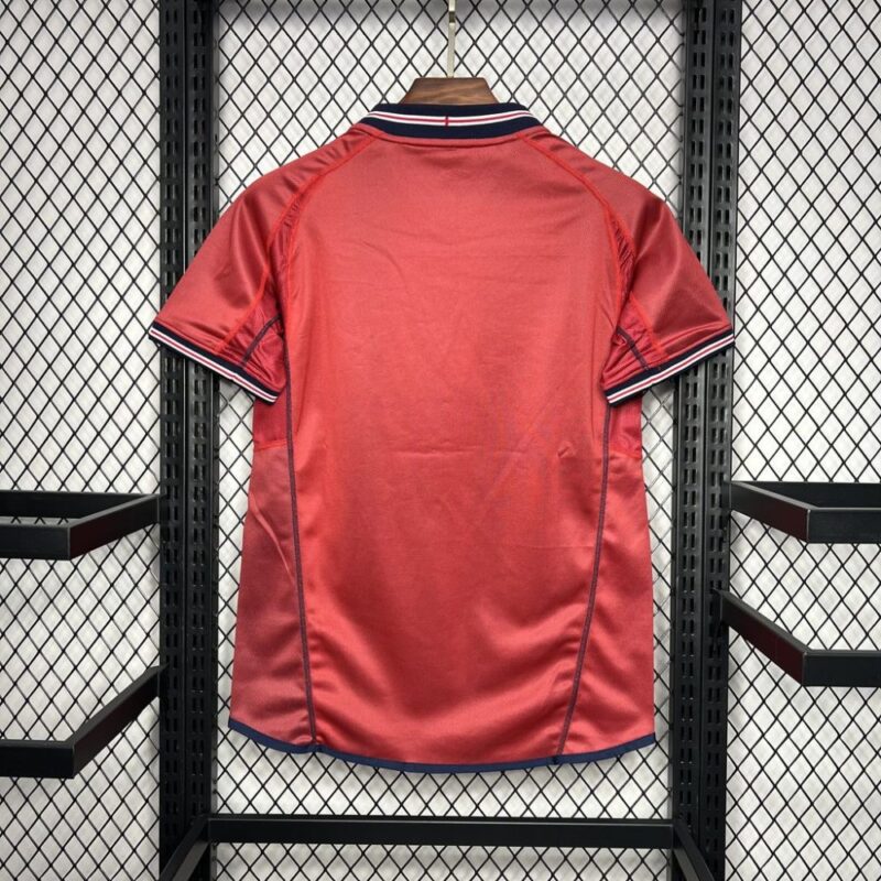 England 2002 Away Retro Jersey (Double-sided) - Image 2