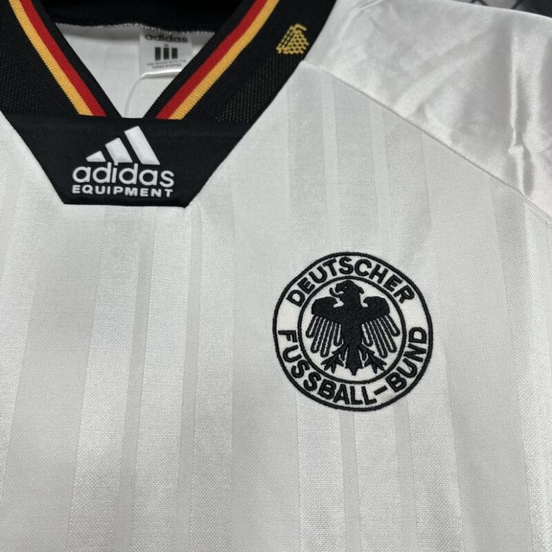 Germany 1992 Home Retro Jersey - Image 8