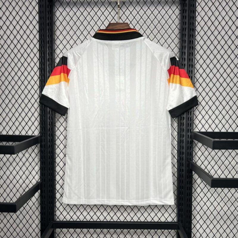 Germany 1992 Home Retro Jersey - Image 2