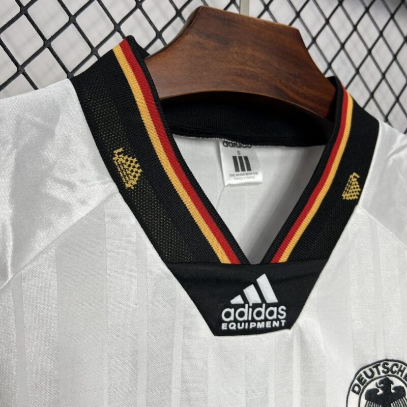 Germany 1992 Home Retro Jersey - Image 5
