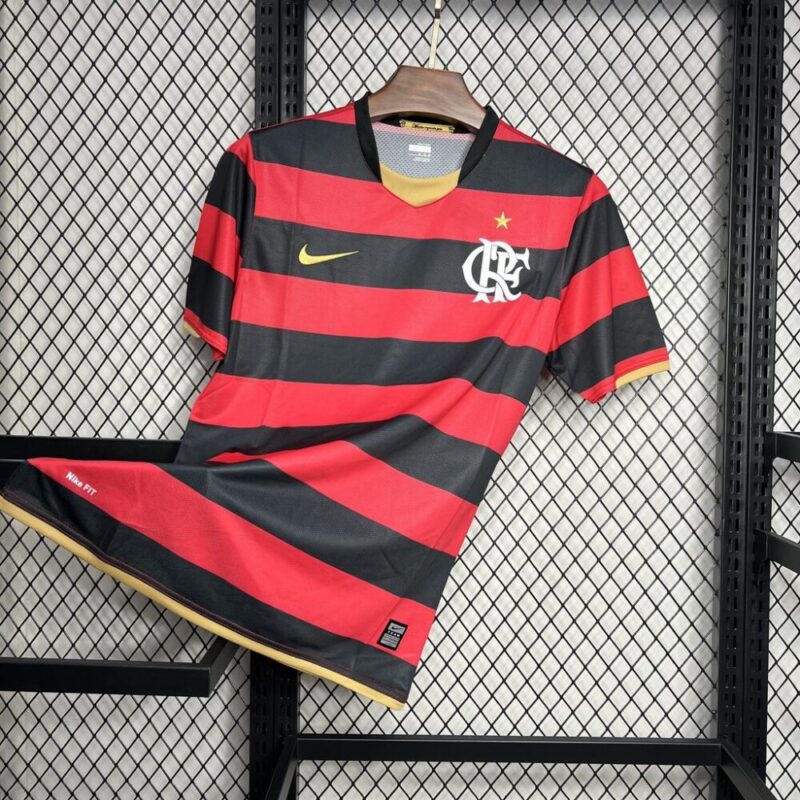 Flamengo 2008 Home Retro Jersey - Image 5