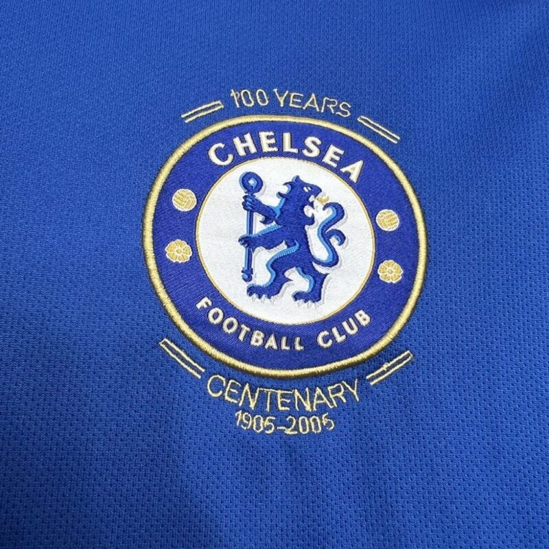 Chelsea 2005/06 Centenary Home Retro Jersey - Image 6