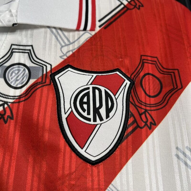 River Plate 1996/1998 Home Retro Jersey - Image 5