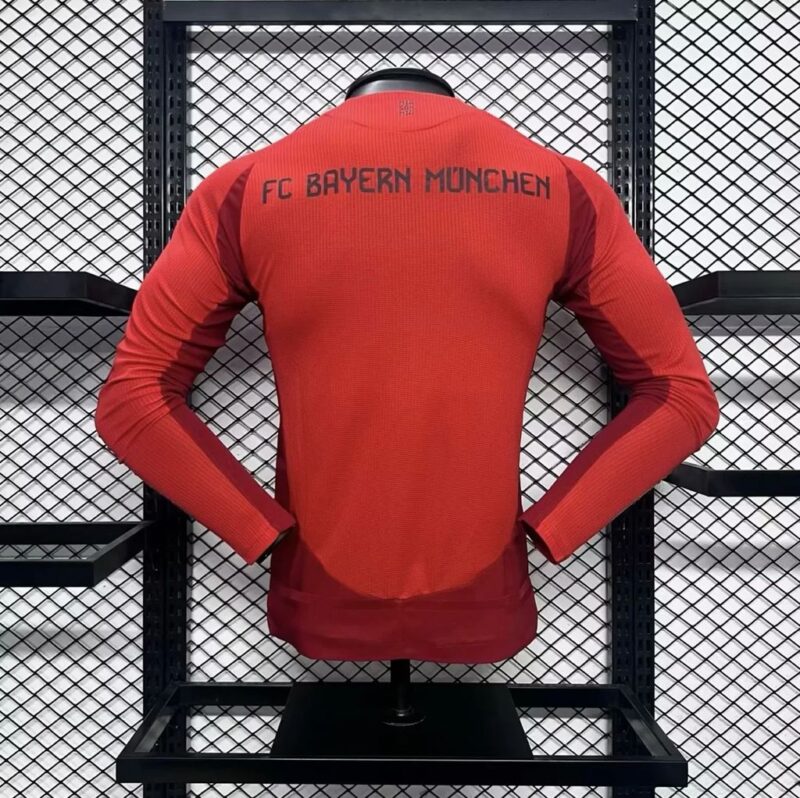 Bayern Munich 2024/25 Home Long Sleeves Jersey Player Version - Image 2