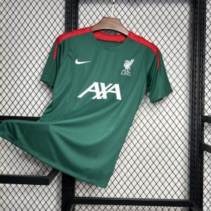 Liverpool 2024/25 Pre-match training dark green Jersey