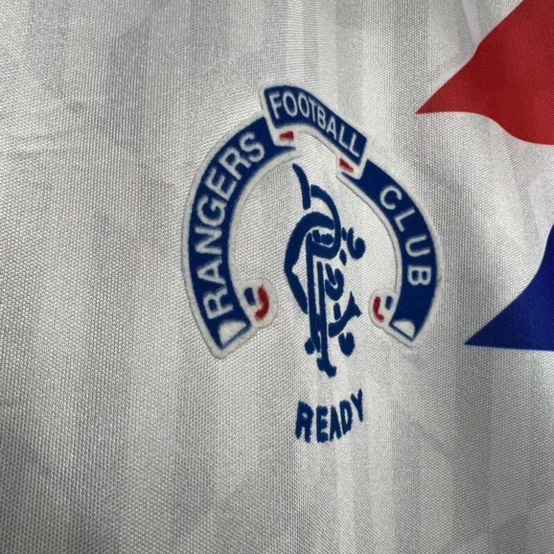 Rangers 1990/92 Away Retro Jersey - Image 9