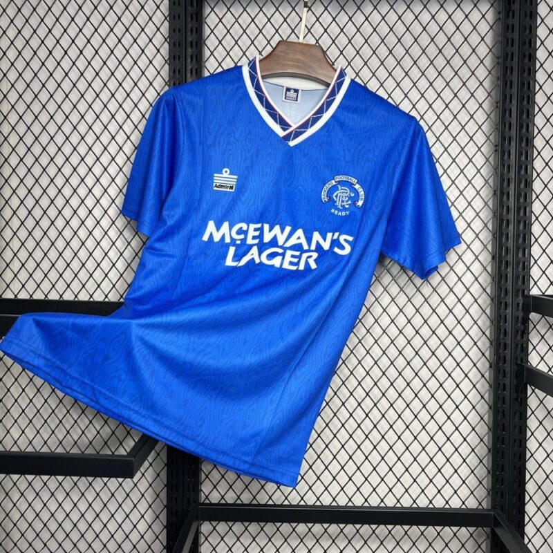 Rangers 1990/92 Home Retro Jersey