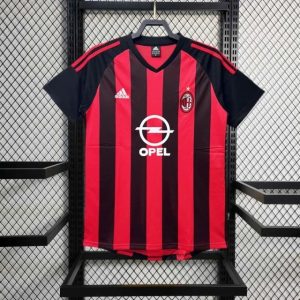 AC Milan 2003/04 Home Retro Jersey