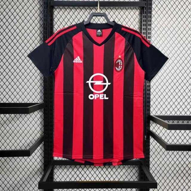 AC Milan 2003/04 Home Retro Jersey