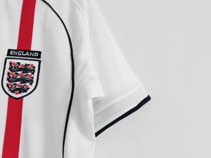 England 2001/03 Home Retro Jersey - Image 5