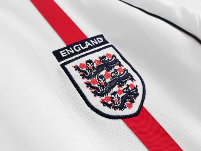 England 2001/03 Home Retro Jersey - Image 4
