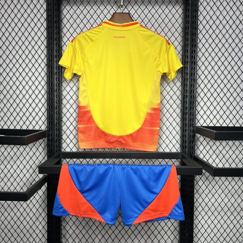 Colombia 2024/25 Home Kids Kit - Image 2