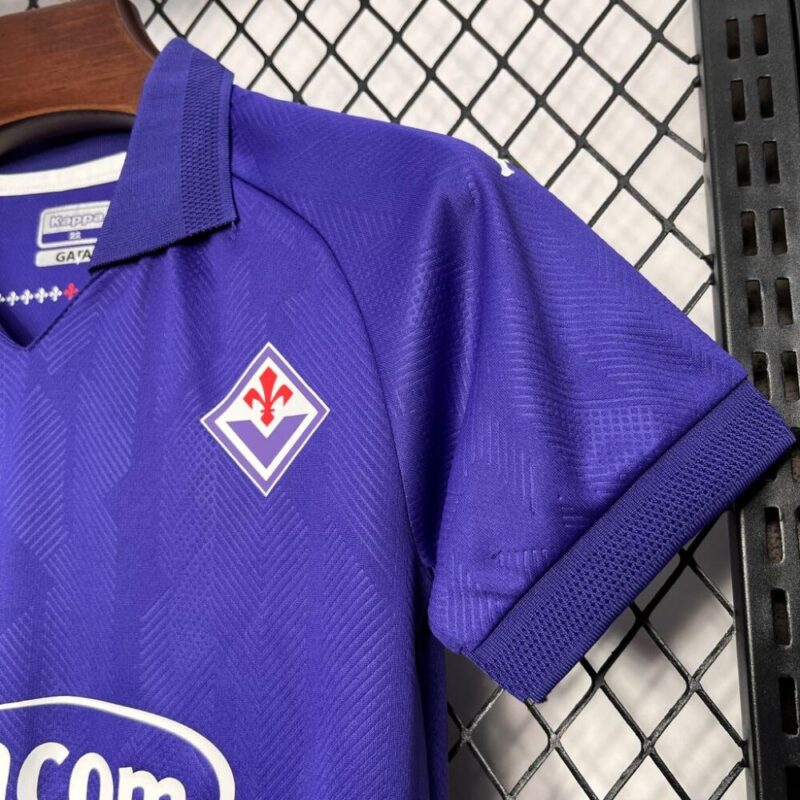 Fiorentina 2024/25 Home Kids Kit - Image 6