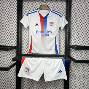 Olympique Lyonnais 2024/25 Home Kids Kit