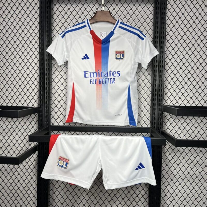 Olympique Lyonnais 2024/25 Home Kids Kit