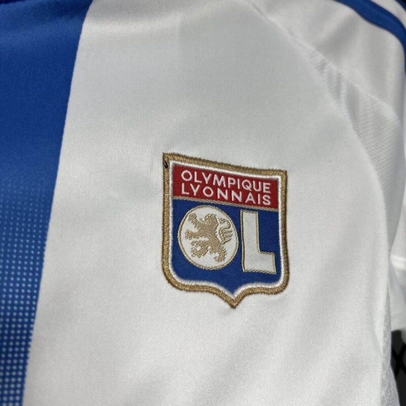 Olympique Lyonnais 2024/25 Home Kids Kit - Image 5