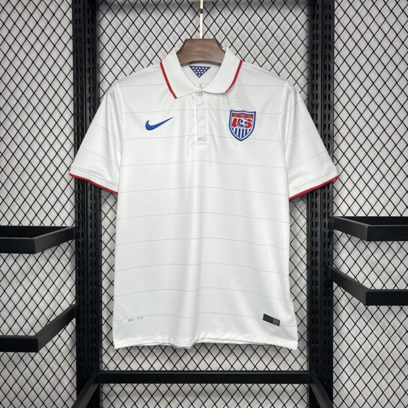 USA 2014 Home Retro Jersey - Image 5