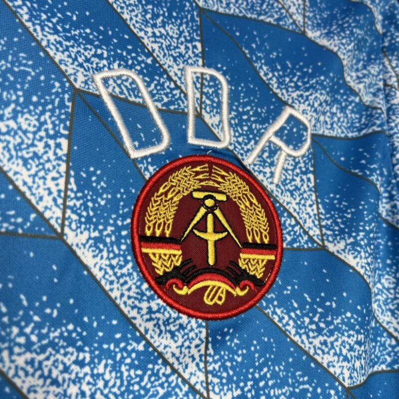 DDR 1988 Away Long Sleeve Retro Jersey - Image 5