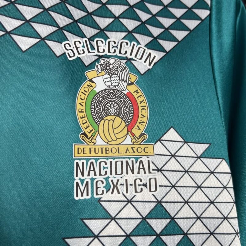 Mexico 1990 Home Retro Jersey - Image 7