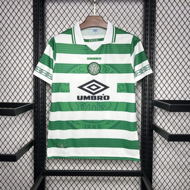 Celtic 1998/99 Home Retro Jersey - Image 8