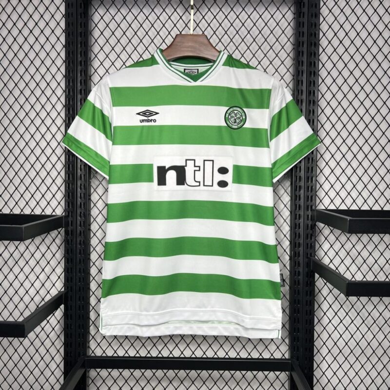 Celtic 1999/00 Home Retro Jersey - Image 10