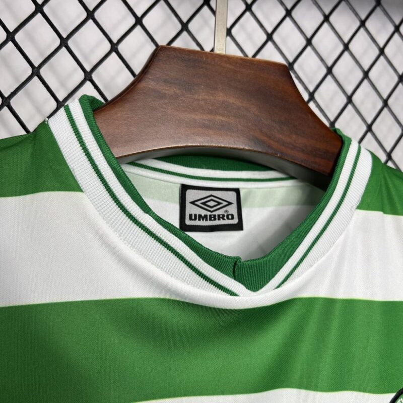 Celtic 1999/00 Home Retro Jersey - Image 4