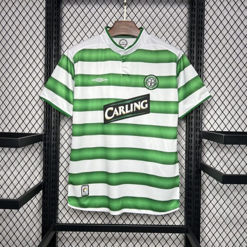 Celtic 2003/04 Home Retro Jersey - Image 9