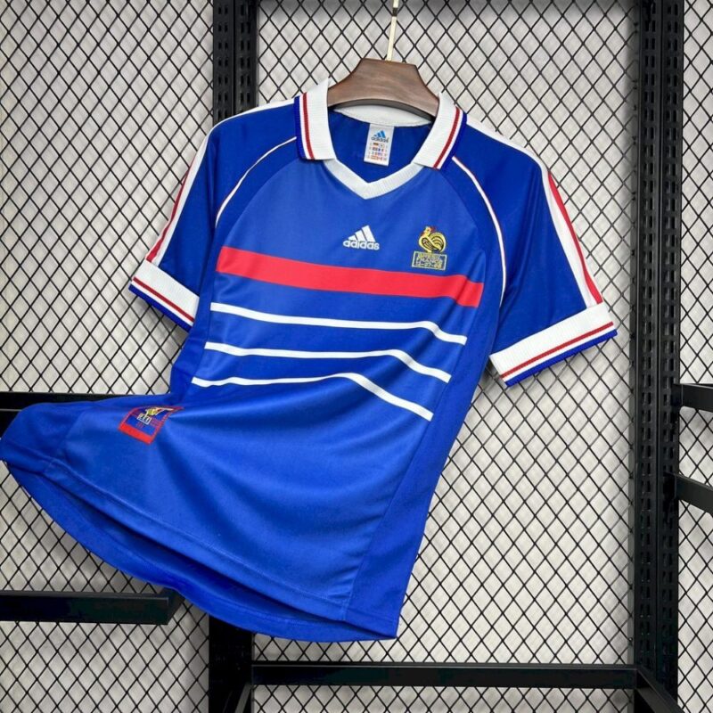 France 1998 World Cup Home Retro Jersey