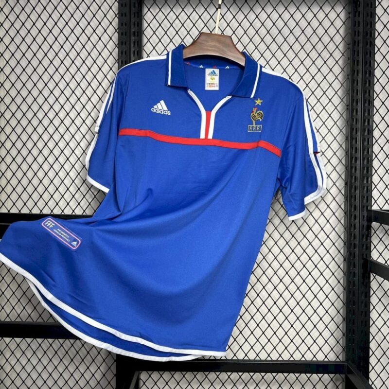 France 2000 Home Retro Jersey