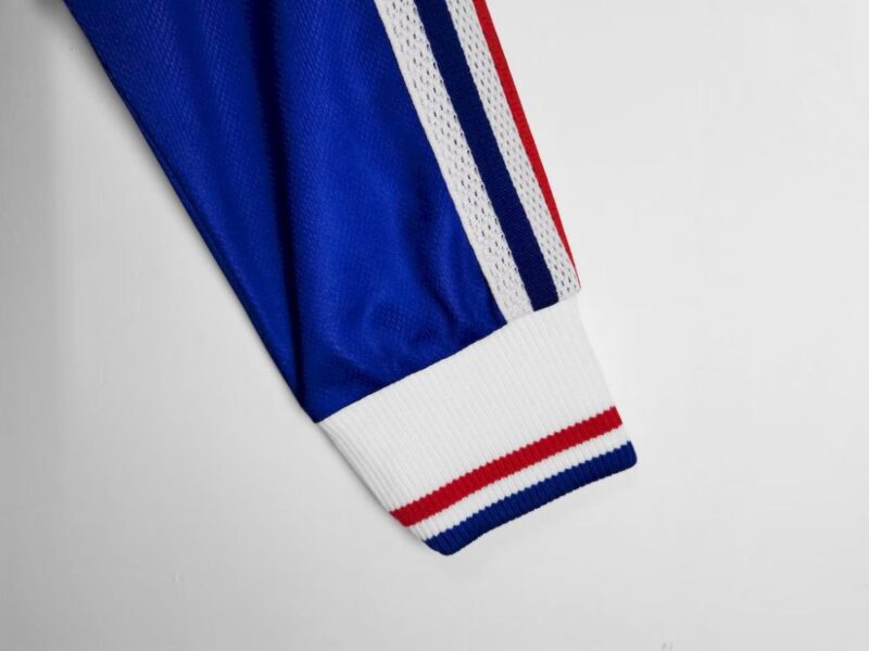 France 1998 World Cup Home Long Sleeves Retro Jersey - Image 5