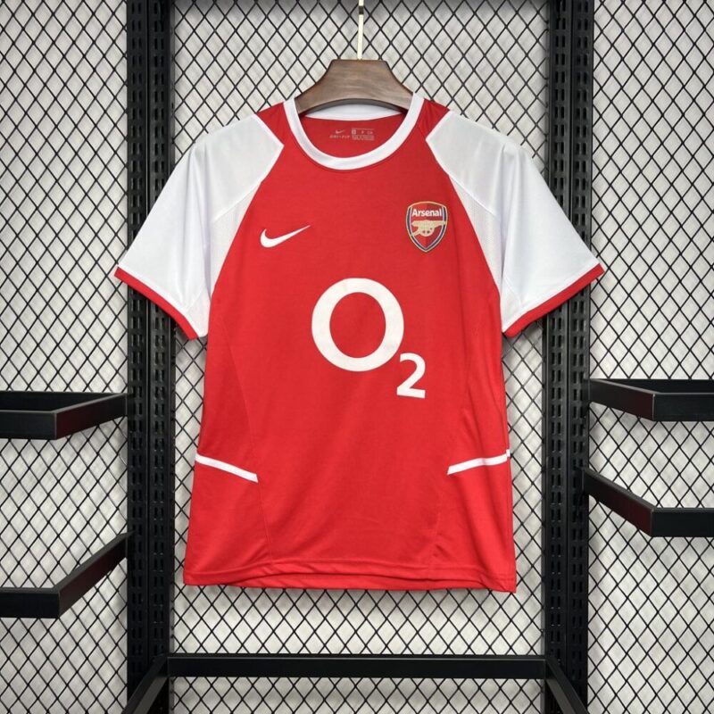 Arsenal 2002/04 Home Retro Jersey - Image 9