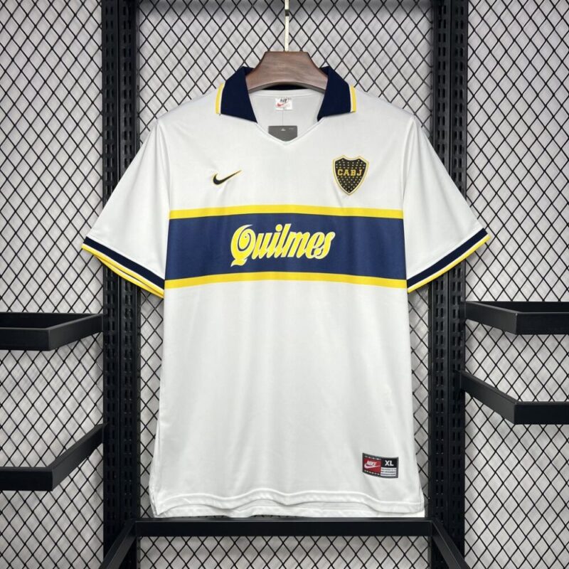 Boca Juniors 1996/97 Away Retro Jersey - Image 8