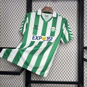 Real Betis 1988/89 Home Retro Jersey