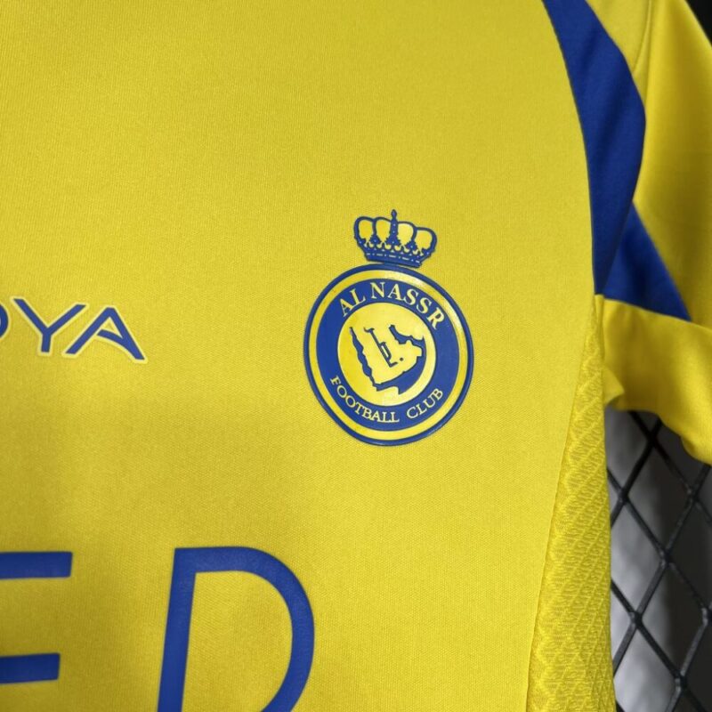 Al-Nassr 2024/25 Home Kids Kit - Image 6