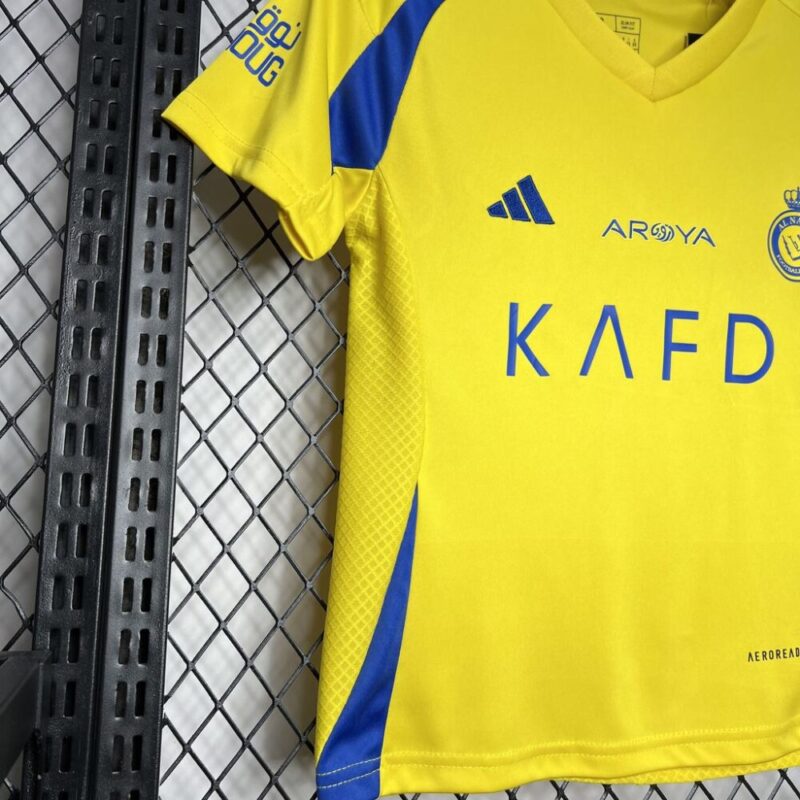 Al-Nassr 2024/25 Home Kids Kit - Image 5