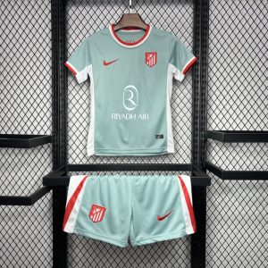 Atletico Madrid 2024/25 Away Kids Kit