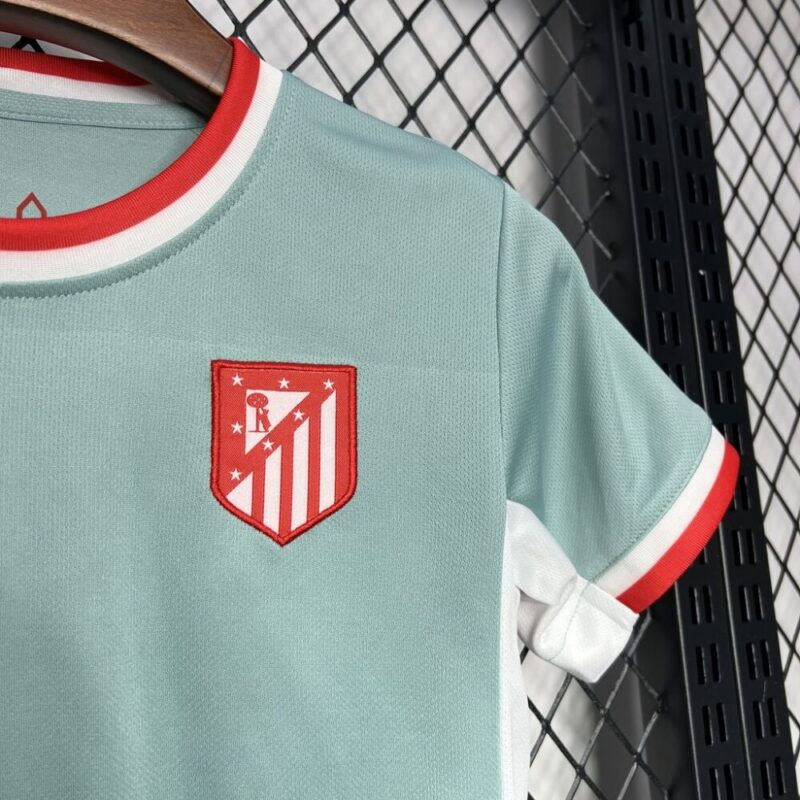 Atletico Madrid 2024/25 Away Kids Kit - Image 4
