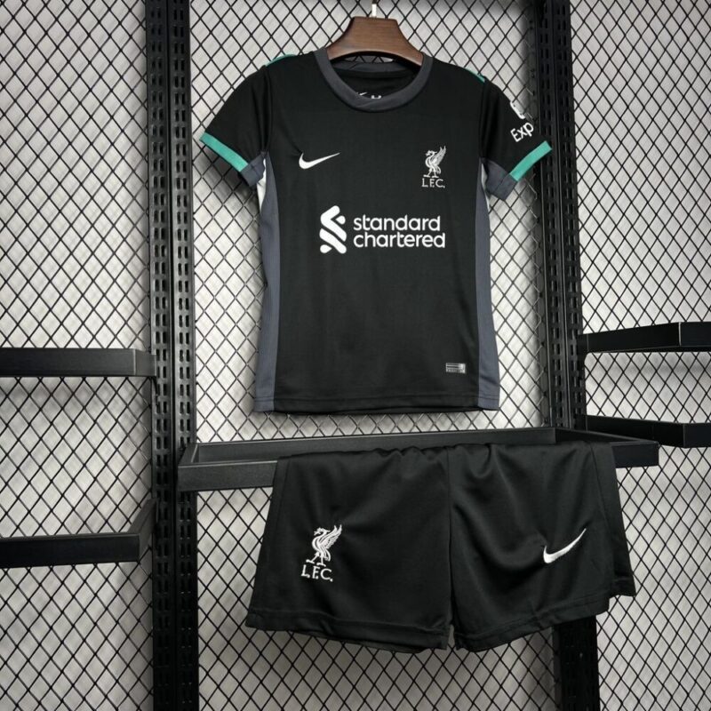 Liverpool 2024/25 Away Kids Kit - Image 5