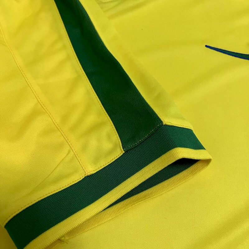 Brazil 1997 Home Retro Jersey - Image 7