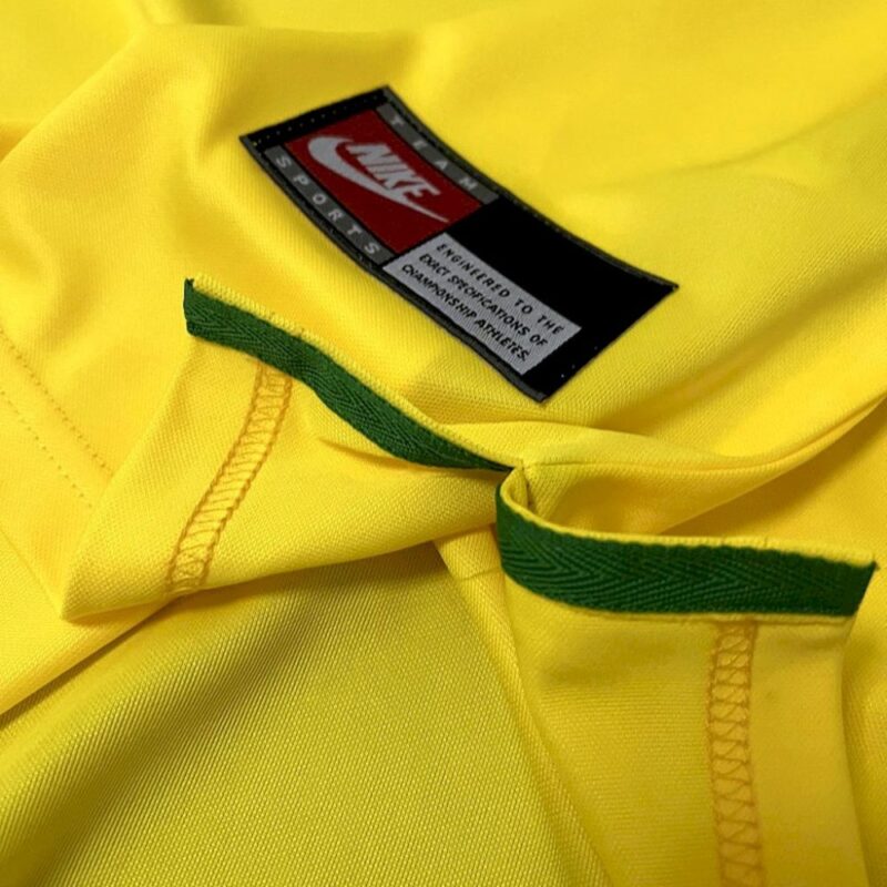 Brazil 1997 Home Retro Jersey - Image 3