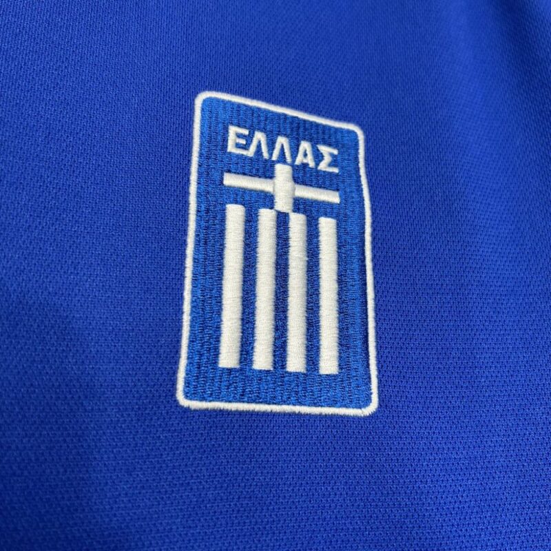 Greece 2004 Home Retro Jersey - Image 3